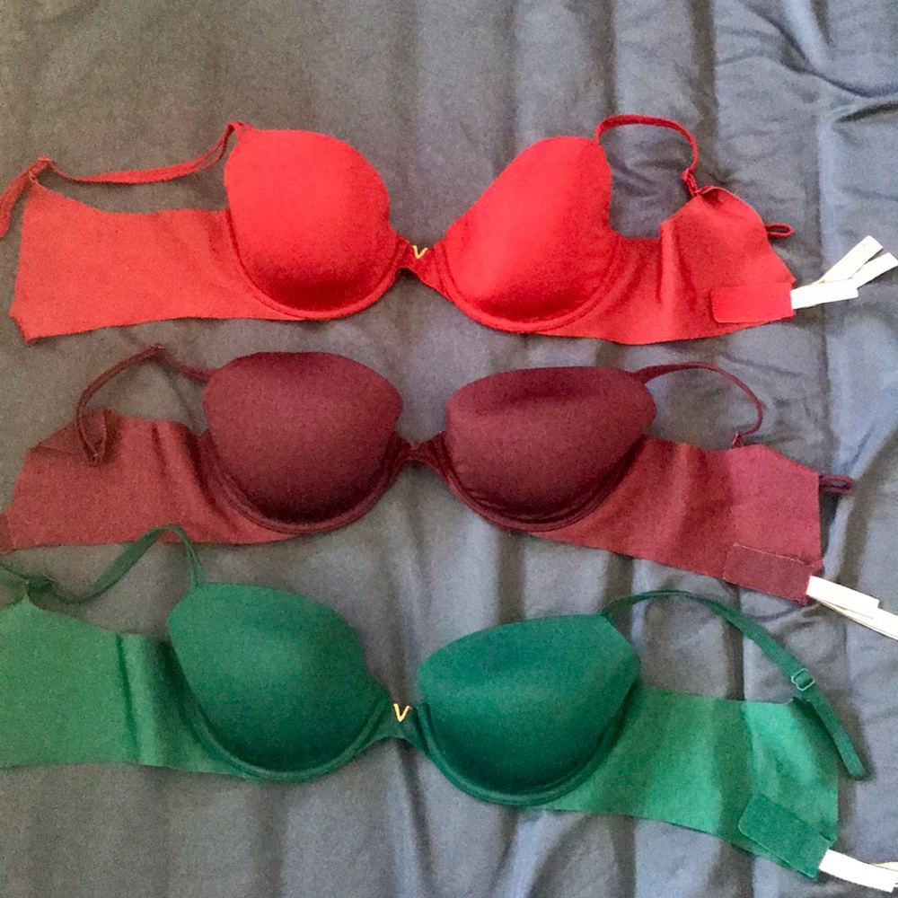Victoria’s Secrets Demi-lined bras - 34C